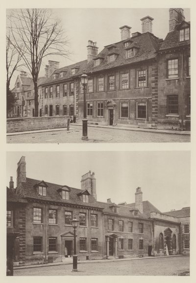 Domy w pobliżu kościoła św. Jerzego, Stamford autorstwa Charles Latham