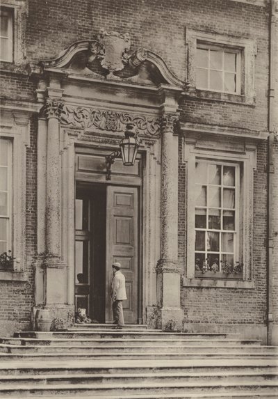 Raynham Hall, Norfolk, Wejście autorstwa Charles Latham