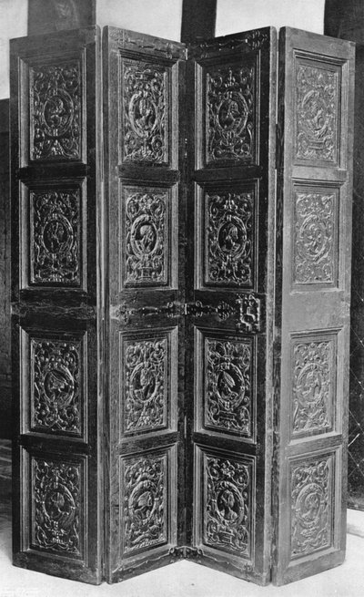 Ekran w Speke Hall, Lancs autorstwa Charles Latham