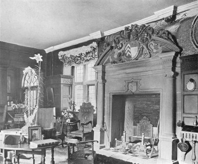 Sydenham House: Wnętrze sali autorstwa Charles Latham
