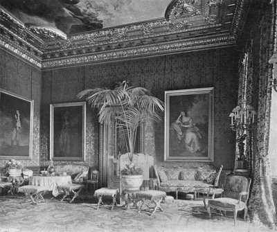 Czerwony Salon autorstwa Charles Latham