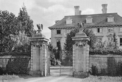 Wejście do Thorpe Hall autorstwa Charles Latham