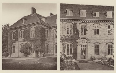 Wolvesey House, Winchester, części frontu północnego i południowego autorstwa Charles Latham