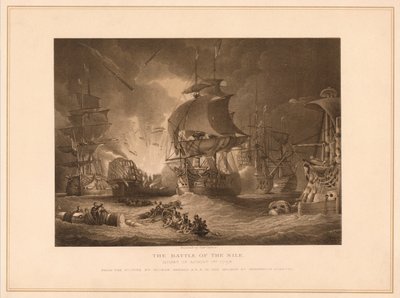 Bitwa nad Nilem, 1798 1878 autorstwa Charles Lawrie