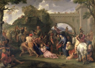 Chrystus niosący krzyż autorstwa Charles Le Brun