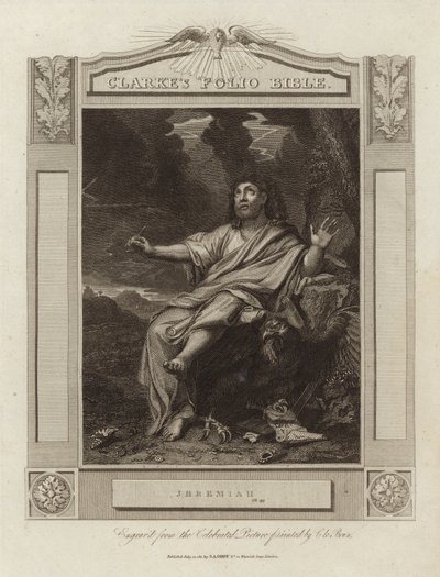 Jeremiah autorstwa Charles Le Brun