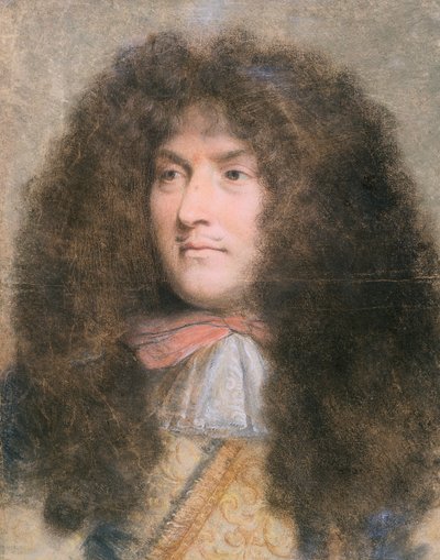Ludwik XIV, król Francji, c1660-c1670 autorstwa Charles Le Brun