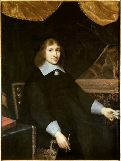 Portret Nicolasa Fouquet autorstwa Charles Le Brun