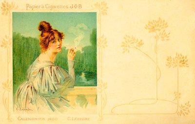 Kolekcja Job - Kalendarz 1900 (grawerowanie) autorstwa Charles Leandre