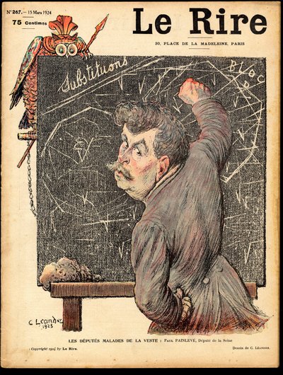 Okładka „Śmiechu”, Satirique en Colors autorstwa Charles Leandre