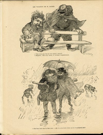 Ilustracja Charlesa Leandre (1862-1934) w Le Rire autorstwa Charles Leandre