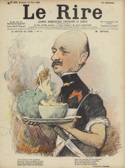 Ilustracja do Le Rire autorstwa Charles Leandre