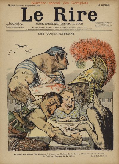 Ilustracja do Le Rire autorstwa Charles Leandre