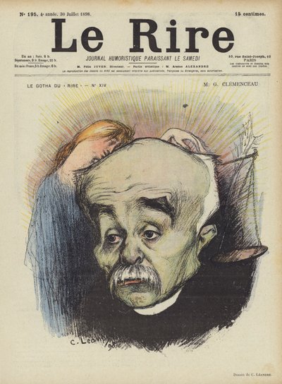 Ilustracja do Le Rire autorstwa Charles Leandre