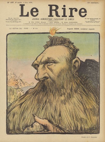 Ilustracja do Le Rire autorstwa Charles Leandre
