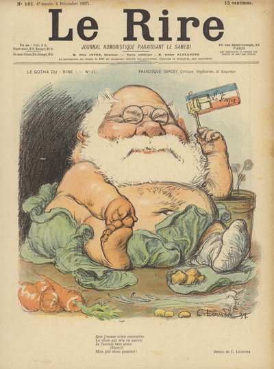 Ilustracja do Le Rire autorstwa Charles Leandre