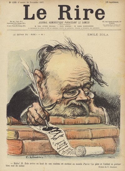 Ilustracja do Le Rire autorstwa Charles Leandre