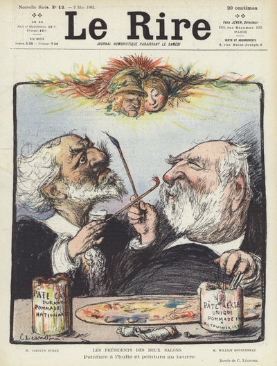 Ilustracja do Le Rire autorstwa Charles Leandre