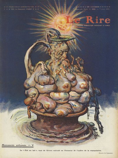 Ilustracja do Le Rire autorstwa Charles Leandre