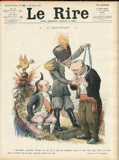 Ilustracja przedstawiająca Charlesa Leandre