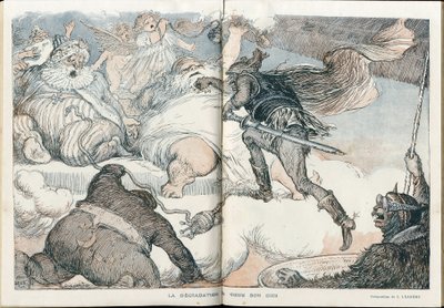 Ilustracja Charlesa Leandre (1862-1934) w „”Fantasio”” autorstwa Charles Leandre