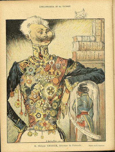Ilustracja Charlesa Leandre (1862-1934) w Le Rire autorstwa Charles Leandre
