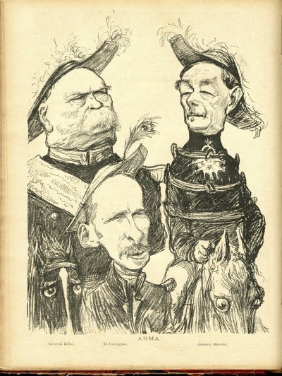 Ilustracja Charlesa Leandre (1862-1934) w Le Rire autorstwa Charles Leandre