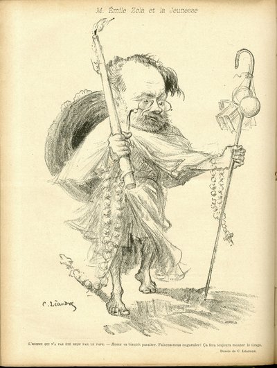 Ilustracja Charlesa Leandre (1862-1934) w Le Rire autorstwa Charles Leandre