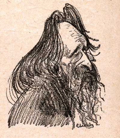 Jules Guesde (1845-1922) Francuski polityk - rycina w „Nasz drogi suweren” Paula Bosqa - ilustracja Charles Leandre (1862-1934) 1898 - autorstwa Charles Leandre