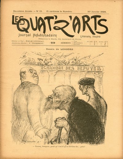 Quat z arts autorstwa Charles Leandre