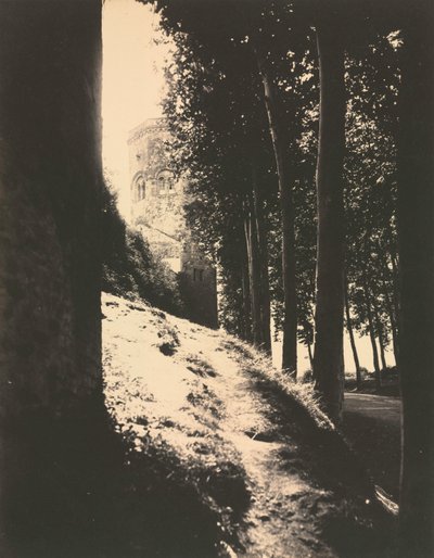 Autun, Wieża Urszulanek, ok. 1930 r. 1860. autorstwa Charles Lenormand