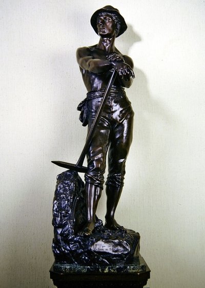 Minor (brąz na marmurowej podstawie) autorstwa Charles Levy