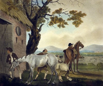 Sztuczka z Polowania na Pytchleya, rytowana przez F. Jukesa (1745-1812) autorstwa Charles Lorraine (after) Smith
