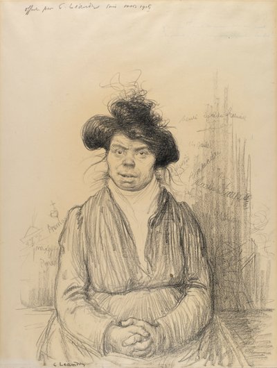 Wieśniaczka autorstwa Charles Lucien Leandre