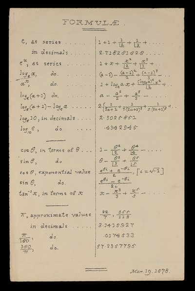 Formuła, Oksford autorstwa Charles Lutwidge Dodgson