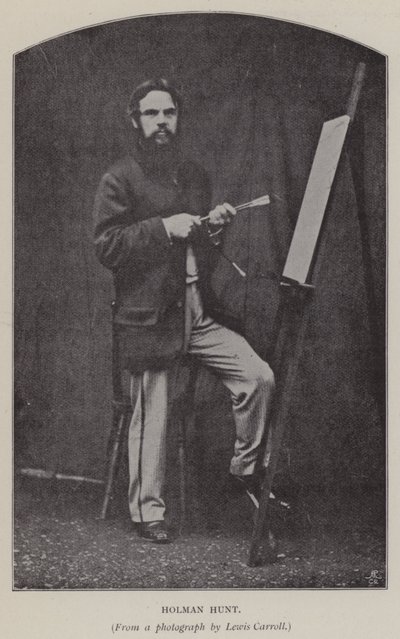 Polowanie na Holmana (zdjęcie czarno-białe) autorstwa Charles Lutwidge Dodgson