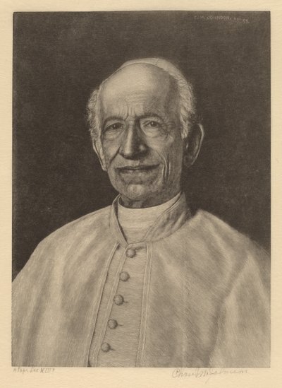 Papież Leon XIII autorstwa Charles M. Johnson