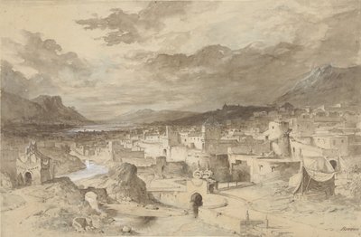 De stad Enochia autorstwa Charles Marie Bouton