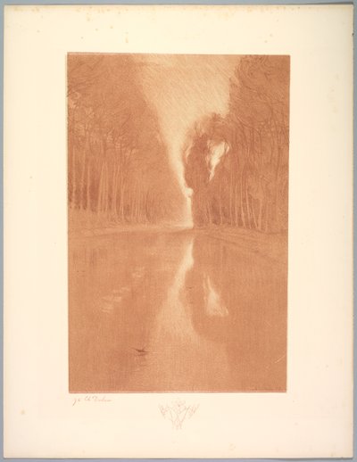 Suita pejzaży: Pejzaż, Tablica 2, Notatka, Gwiezdne kwiaty, 1892-1893. autorstwa Charles Marie Dulac