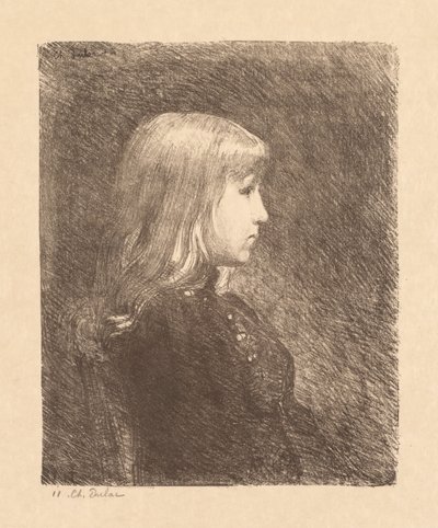 Młoda dama Młoda dziewczyna, 1892. autorstwa Charles Marie Dulac