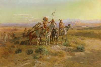 Harcerze, 1902 autorstwa Charles Marion Russell
