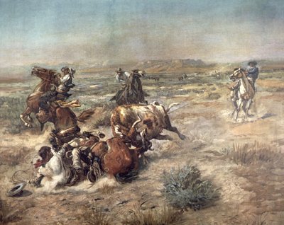 „Uciążliwe życie” autorstwa Charles Marion Russell