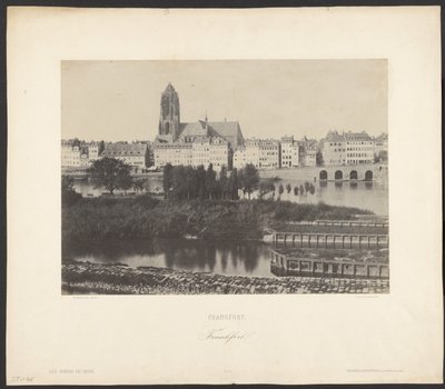Frankfurt / Frankfurt. autorstwa Charles Marville