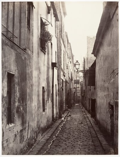 Zaułek Briare, Cité Coquenard autorstwa Charles Marville
