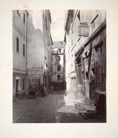 Ulica autorstwa Charles Marville