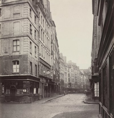 Ulica ślusarska, ok. godz. 1865. autorstwa Charles Marville