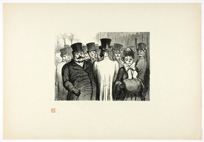 Boulevard des Italiens, z unikalnej edycji Thirty-Six Woods autorstwa Charles Maurand
