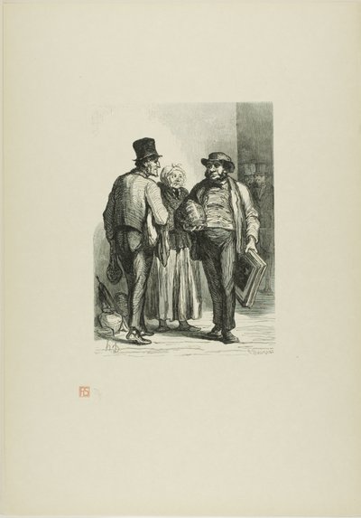 Dom aukcyjny: dealerzy autorstwa Charles Maurand