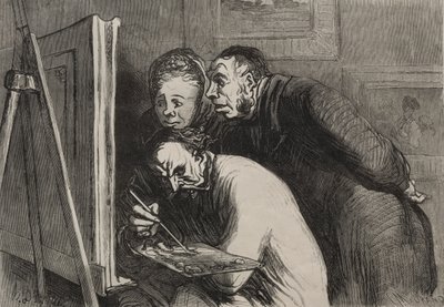 Malarze i burżuazja autorstwa Charles Maurand