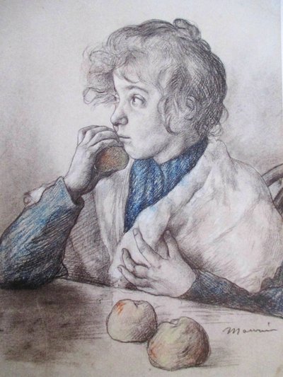 Charles Maurin - Jabłka autorstwa Charles Maurin